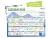Image of English-Language February Calendar with tips on each day. 