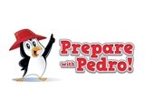 Logo with a penguin in a red hat.