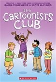 Book cover for The Cartoonists Club by Raina Telgemeier and Scott McCloud